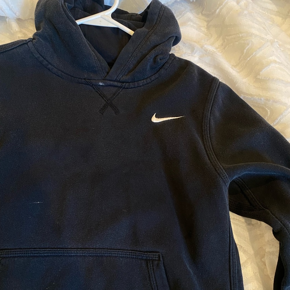 Youth Large, black Nike hoodie
